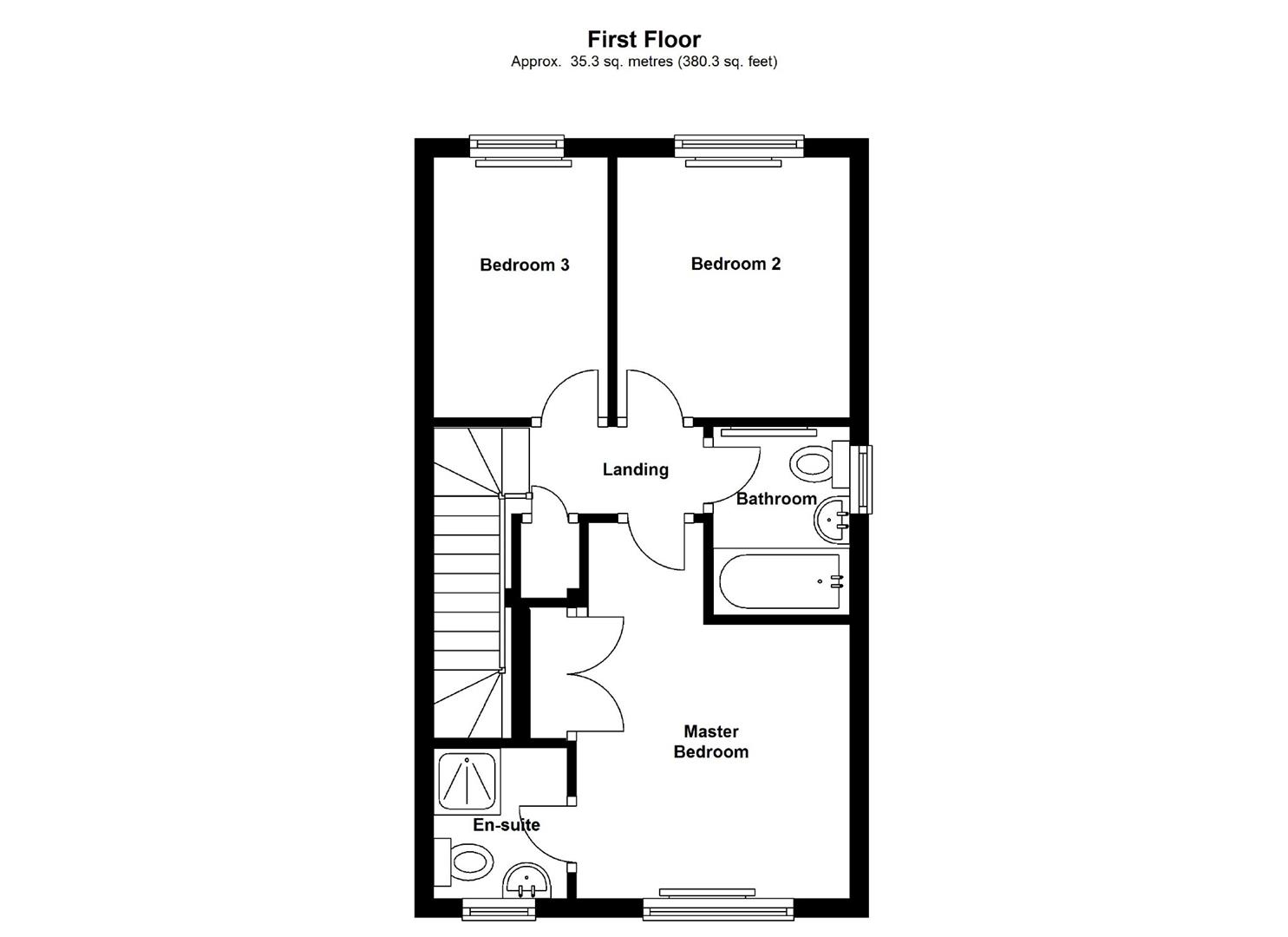 Property details for Minorca Grove, Shenley Brook End, Milton Keynes £1,395 p.c.m. Let Agreed